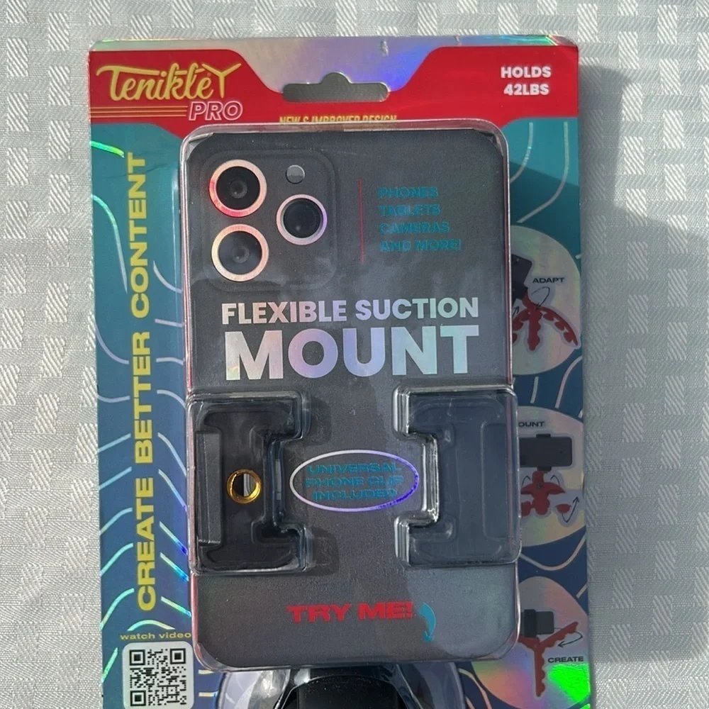 Tenikle Pro Flexible Suction Mount